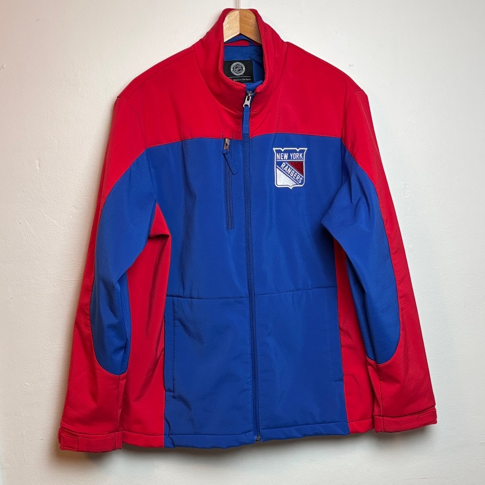 New York Rangers G-III‎ Sports Carl Banks Full-Zip Soft-Shell Mens Jacket Medium